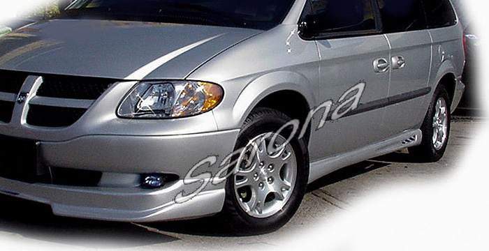 Custom Dodge Caravan Side Skirts  Mini Van (2001 - 2006) - $390.00 (Part #DG-007-SS)